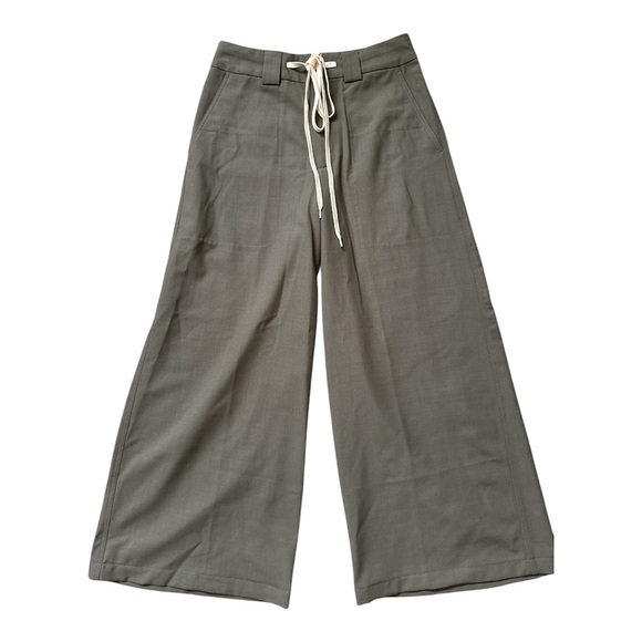 CLOSED Wystan Trousers Heritage Grey Women's Wide-Leg Pants size 25 - Picture 2 of 7